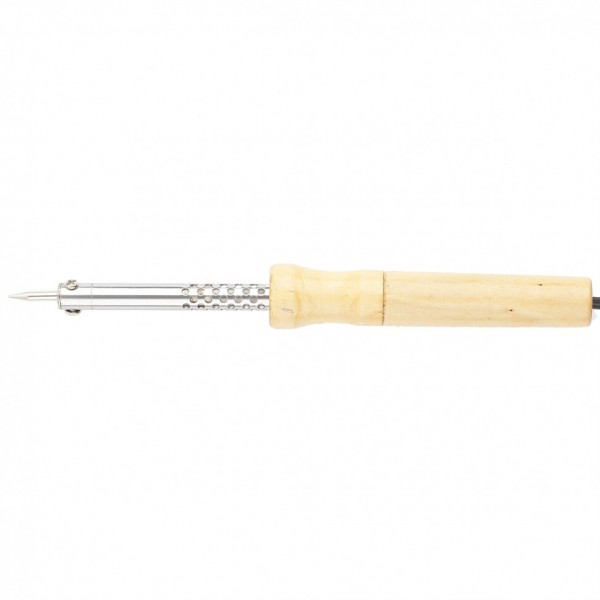 Паяльник с деревянной ручкой, 40 Вт, 220 В Sparta 913135