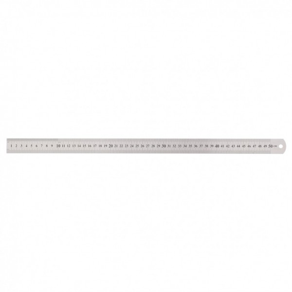 Линейка измерительная, 500 мм, металлическая Sparta 305085