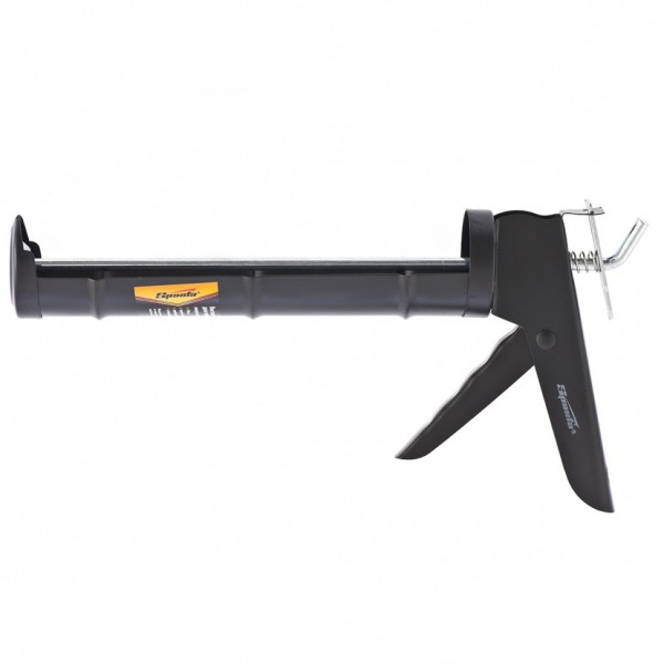 Пистолет для герметика, 310 мл, полуоткрытый, круглый шток 7 мм, утолщенные стенки Sparta 886365