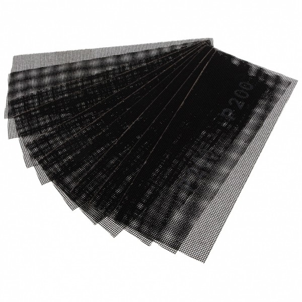 Сетка абразивная, P 200, 115 х 280 мм, 10 шт Sparta 751335