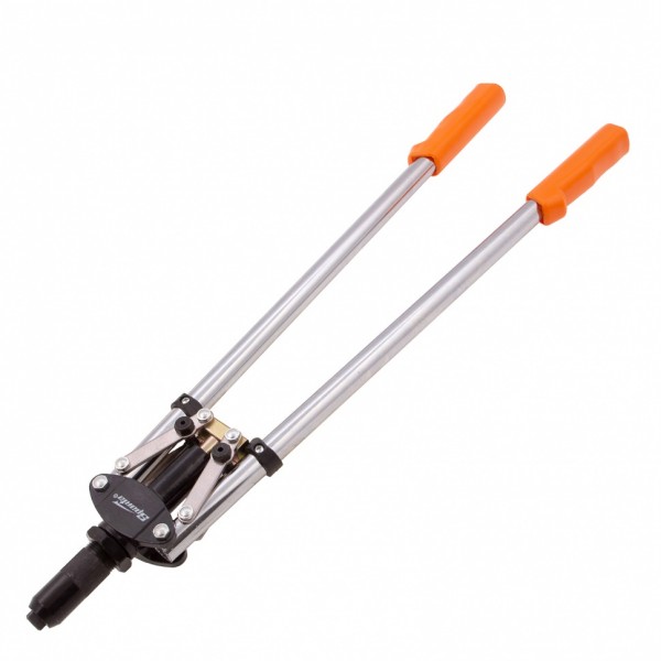 Заклепочник, 600 мм, двуручный, усиленный, заклепки 2.4-3.2-4.0-4.8-6 мм Sparta 405405