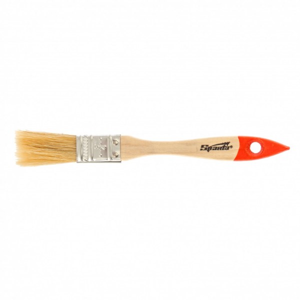 Кисть плоская Slimline 3/4 (20 мм), натуральная щетина, деревянная ручка Sparta 824155
