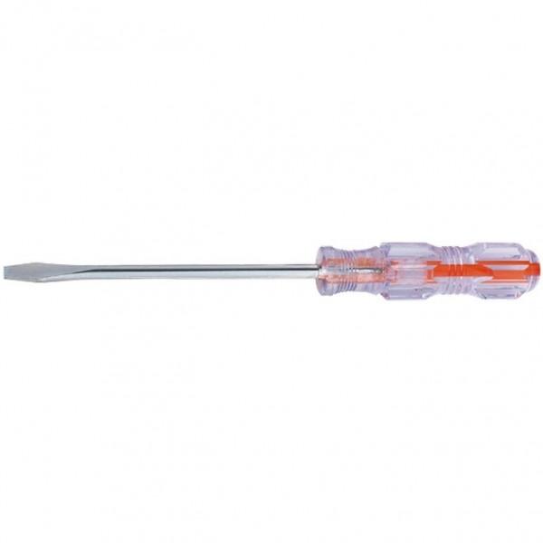 Отвертка Сrystal, SL5 х 150 мм, прозрачная рукоятка, углеродистая сталь Sparta 134013