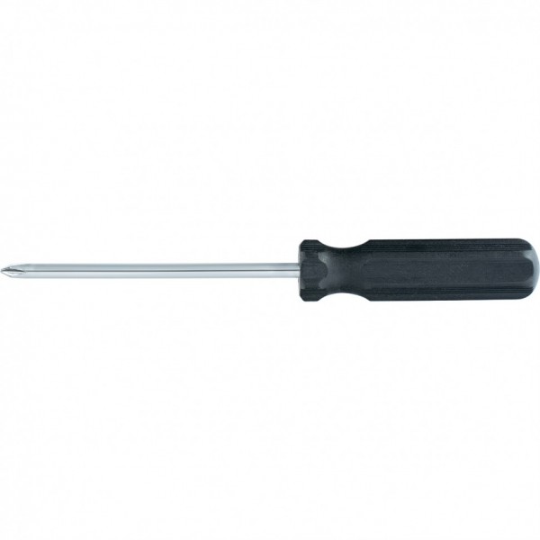 Отвертка PH1 х 75 мм, углеродистая сталь, черная пластиковая рукоятка Sparta 13211