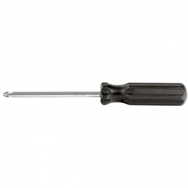 Отвертка PH2 х 100 мм, углеродистая сталь, черная пластиковая рукоятка Sparta 13213